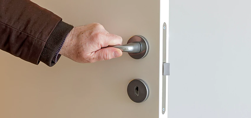 Restroom Locks Privacy Bolt Installation in Evanston, Illinois